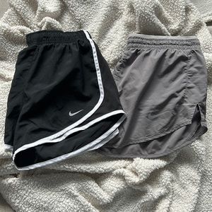 BUNDLE: 2 Nike DriFit Shorts SIZE XS Black/Gray